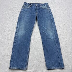 VTG Levis 501 Jeans Men's 32x30* Blue Straight Fit Button Fly 100% Cotton Denim